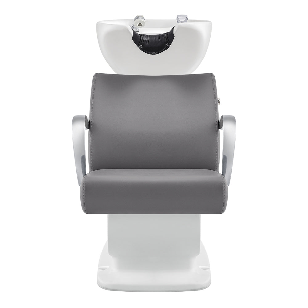 Salon Backwash Basin Beckman - Adjustable Seat-grey