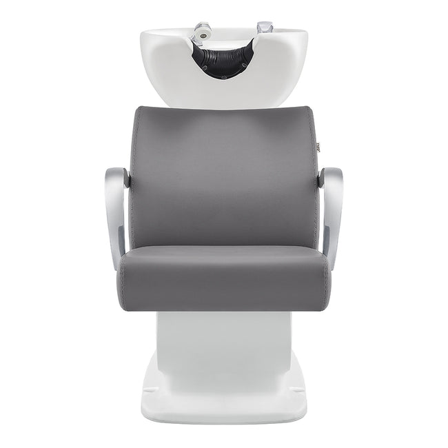 Salon Backwash Basin Beckman - Adjustable Seat-grey