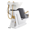 Beckman Gold Salon Shampoo Unit with Adjustable Seat